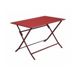 Table lorita 110x70 cm - rouge