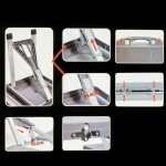 Table pliante pieds en aluminium 4 places Table pliante pieds en aluminium 4 places