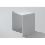 Tabouret de douche en solid surface maranello