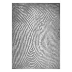 Tapis acrylique yazz w8540 empreinte digitale gris 80x150 cm Tapis acrylique yazz w8540 empreinte digitale gris 80x150 cm
