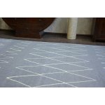 Tapis bcf base trail 3967 losanges gris 200x300 cm