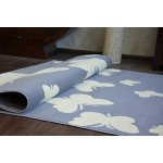 Tapis bcf flash butterfly papillon 3976 motylki gris 160x220 cm