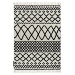 Tapis berber safi n9040 blanc et noir franges berbère marocain shaggy 200x290 cm Tapis berber safi n9040 blanc et noir franges berbère marocain shaggy 200x290 cm