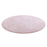 Tapis cercle san miguel rose ple 61 plaine couleur unie cercle 150 cm