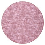 Tapis cercle solid rose ple 60 bton cercle 100 cm