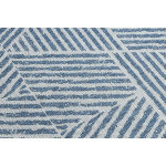 Tapis color 47176360 sisal lignes, triangles, zigzag beige / bleu 200x290 cm Tapis color 47176360 sisal lignes, triangles, zigzag beige / bleu 200x290 cm