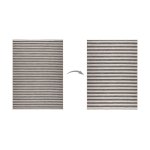 Tapis en corde rversible sizal double 29204095 rayures beige / noir 160x230 cm