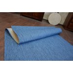 Tapis en corde sizal flat 48663 / 330 bleu lisse 200x290 cm Tapis en corde sizal flat 48663 / 330 bleu lisse 200x290 cm