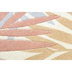 Tapis feel 1827 / 17933 feuilles beige / terre cuite / violet 120x170 cm Tapis feel 1827 / 17933 feuilles beige / terre cuite / violet 120x170 cm