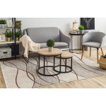 Tapis feel 5675 / 15033 vagues marron / beige / gris 180x270 cm