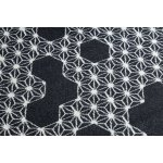 Tapis heos 78547 anthracite / crème hexagone, puzzle 160x220 cm Tapis heos 78547 anthracite / crème hexagone, puzzle 160x220 cm
