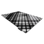 Tapis intero reflex 3d treillis gris 80x150 cm