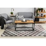 Tapis intero reflex 3d treillis rose 280x370 cm