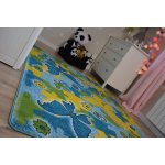 Tapis kids papillon bleu c429 120x170 cm