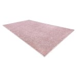 Tapis - moquette santa fe rose p�le 60 plaine couleur unie 300x350 cm