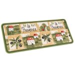 Tapis motif la provence 50 x 250 cm
