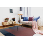 Tapis nain g�om�trique 7710 / 51944 rouge / bleu 240x340 cm