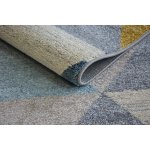 Tapis nordic triangles gris et cr�me g4580 200x290 cm