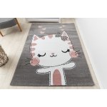Tapis petit kitty chat, chaton gris 120x170 cm Tapis petit kitty chat, chaton gris 120x170 cm
