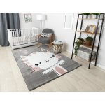 Tapis petit kitty chat, chaton gris 180x270 cm Tapis petit kitty chat, chaton gris 180x270 cm