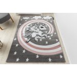 Tapis petit pony petit poney gris 120x170 cm