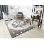 Tapis petit pony petit poney gris 200x290 cm