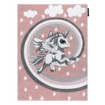 Tapis petit pony petit poney rose 180x270 cm