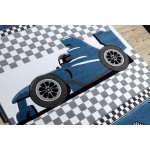 Tapis petit race course formula 1 voiture bleu 200x290 cm Tapis petit race course formula 1 voiture bleu 200x290 cm