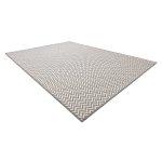 Tapis sisalo sizal zigzag 2901 crème / taupe 200x290 cm Tapis sisalo sizal zigzag 2901 crème / taupe 200x290 cm