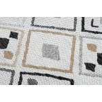 Tapis sizal cooper diamants, zigzag 22236 Écru / noir 200x290 cm Tapis sizal cooper diamants, zigzag 22236 Écru / noir 200x290 cm