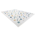 Tapis sizal cooper Étoiles 22260 Écru / bleu foncé 200x290 cm Tapis sizal cooper Étoiles 22260 Écru / bleu foncé 200x290 cm