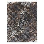 Tapis zara 0w3982 p50 520 - structural deux niveaux de molleton gris / beige 120x170 cm