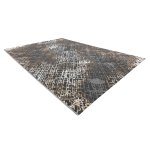 Tapis zara 0w3982 p50 520 - structural deux niveaux de molleton gris / beige 240x340 cm