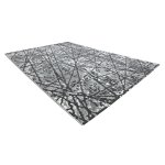 Tapis zara 0w7053 p50 140 - structural deux niveaux de molleton gris 120x170 cm