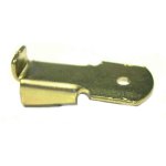 Taquet de crmaillre acier laitonn - par 12