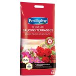 Terreau balcons et terrasses fertiligne - 6 l