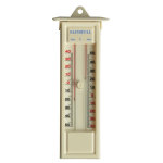 Thermomètre d'intérieur et d'extérieur avec mémoire Thermomètre d'intérieur et d'extérieur avec mémoire