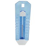 Thermomtre translucide bleu