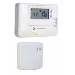 Thermostat d?ambiance sans fil contact sec programmable easy control r chaffoteaux compatible toutes ...