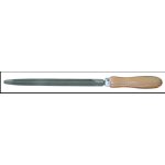 Tiers point rgulier, manche bois, 125 mm