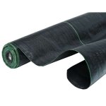 Toile anti mauvaises herbes 1 x 25 mètres de 100 grammes / m2 Toile anti mauvaises herbes 1 x 25 mètres de 100 grammes / m2