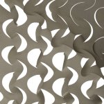 Toile d'ombrage ajoure taupe 120 g / m2 carre 4x3 m werkapro