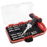 Tournevis  cliquet, 24 embouts et coffret