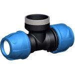 T� de transition 90� - ijoint - � 75 mm taraudage femelle 2 1 / 2