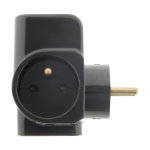Triplite 6a + 2x 16a + 1 usb + 1 dock charge iphone noir gloss - otio
