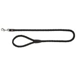 Trixie cavo laisse s - m : 1 m - o 12 mm - noir - pour chien