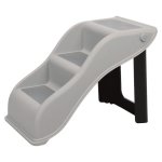 Trixie escalier - 34 x 39 x 54 cm - gris clair - pour chien Trixie escalier - 34 x 39 x 54 cm - gris clair - pour chien