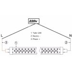 Tube non led 120cm t8 36w (pack de 10) - blanc chaud 2300k - 3500k - silamp