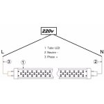 Tube non led 120cm t8 opaque 20w ip40 - blanc neutre 4000k - 5500k - silamp