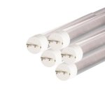 Tube non led 60cm t8 10w (pack de 5) - blanc froid 6000k - 8000k - silamp